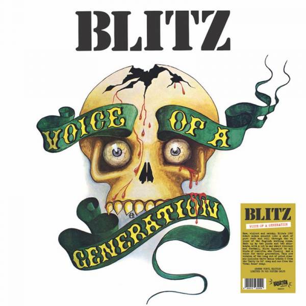 Blitz - Voice of a Generation, LP lim. 500 Limited Edition grün