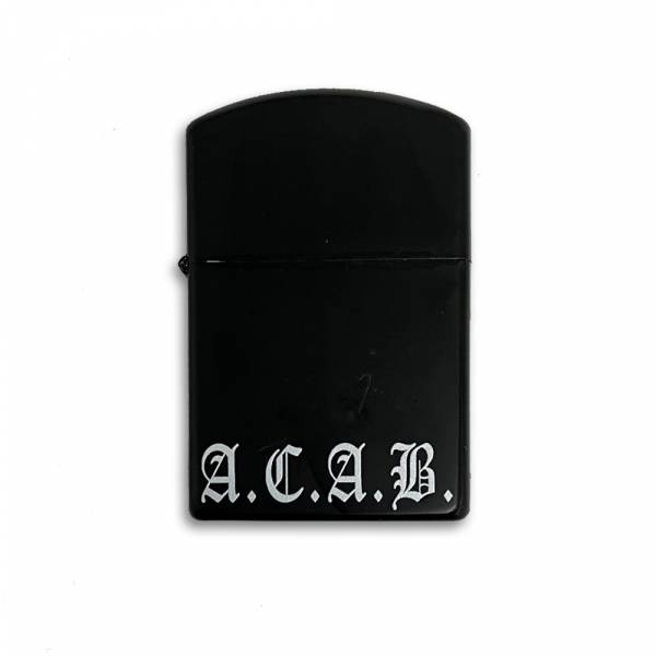 A.C.A.B. - Sturmfeuerzeug, schwarz