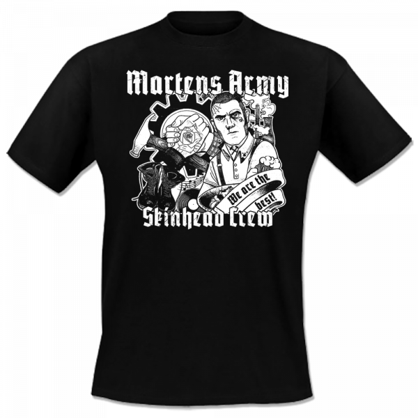 Martens Army - We are the best, T-Shirt schwarz