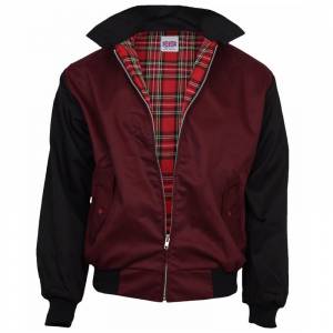 RELCO Clothing - Harrington Two Tone Black / Bordeaux RELCO Clothing - Harrington Two Tone Black / Bordeaux