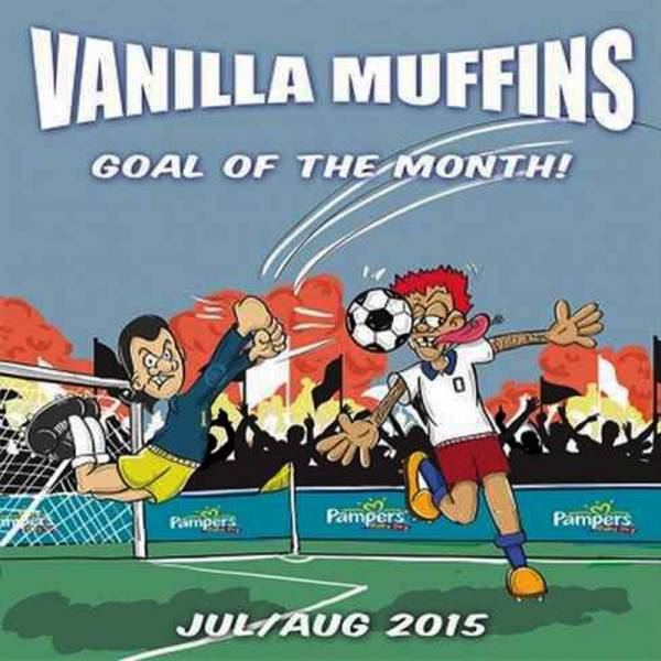 Vanilla Muffins - Goal of the month 07/08 2015, 7" lim. 500 verschiedene Farben
