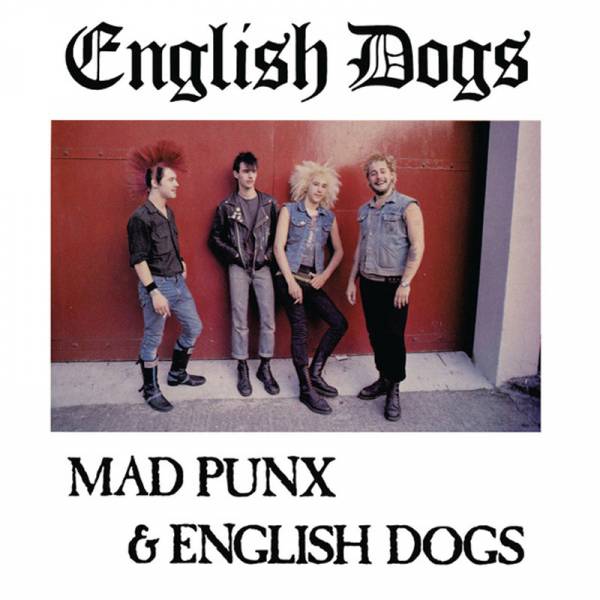 English Dogs - Mad Punx & english dogs, LP schwarz US Import
