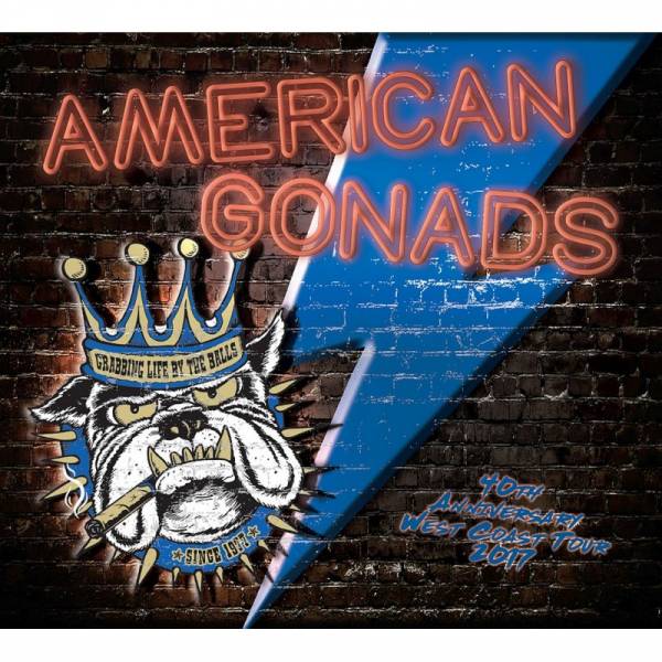 Gonads - American Gonads (40th anniversary west coast tour), CD Digipack