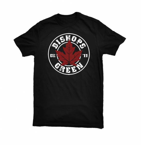 Bishops Green - Leaf, T-Shirt schwarz