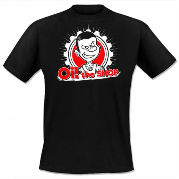 Oi! The Shop - Logo, T-Shirt schwarz