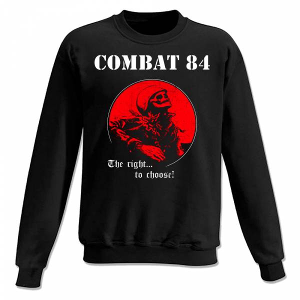 Combat 84 - The right to choose, Sweatshirt schwarz