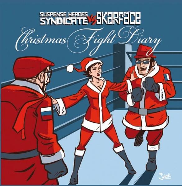 Skarface / Suspense Heroes Syndicate - Christmas Fight Diary, 7'' lim. versch. Farben