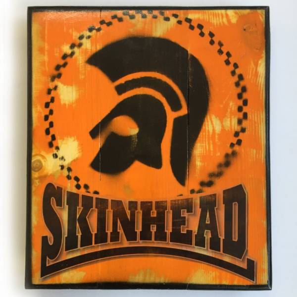 Skinhead - Trojan, Holzbild Wandschmuck UK Import