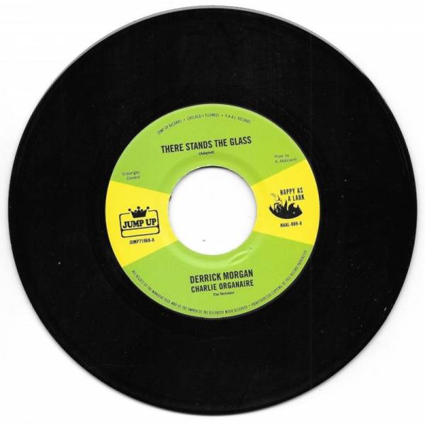 Derrick Morgan - There stands the glass, 7'' schwarz