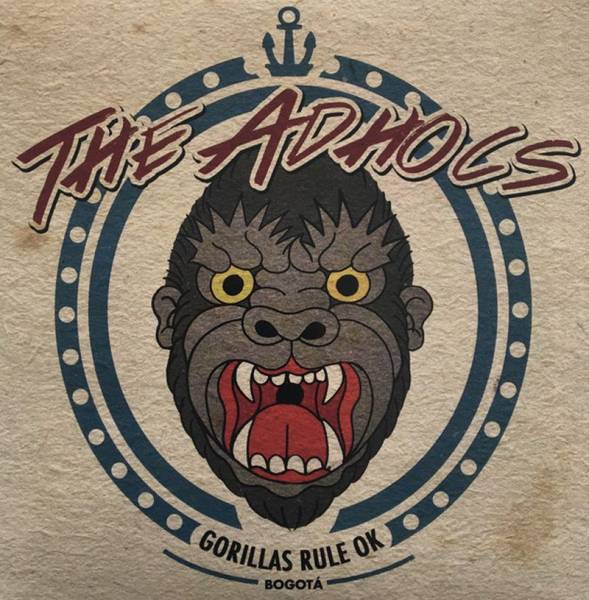 Adhocs, The - Gorillas Rule OK, 7'' lim. 300 schwarz