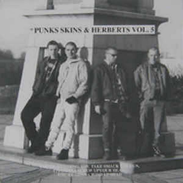 V/A Punks, Skins & Herberts Vol. 5, LP schwarz BESCHÄDIGT