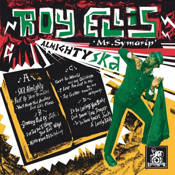 Roy Ellis - Ska Almighty, Do-LP lim. 500, schwarz Mr. Symarip