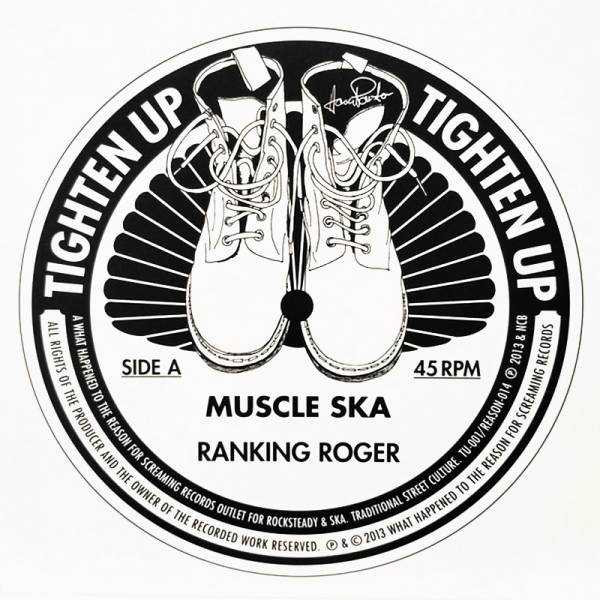 Ranking Roger ‎– Muscle Ska, 7" schwarz, lim. 500