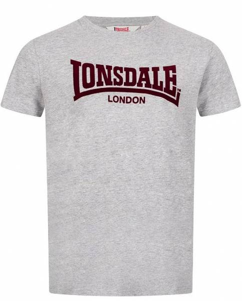 Lonsdale - One Tone, T-Shirt grau