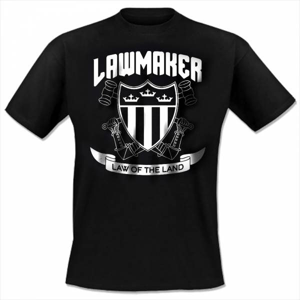 Lawmaker - Law of the land, T-Shirt schwarz