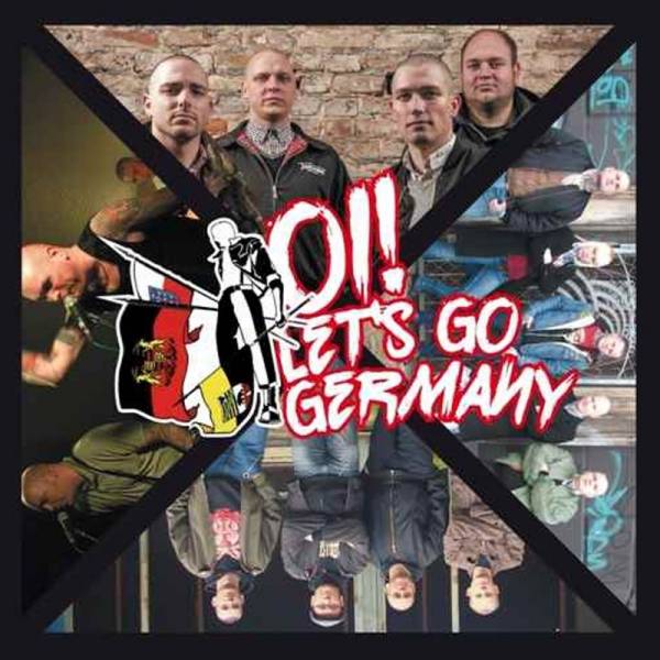 V/A Oi! Let's go Germany, LP + CD schwarz